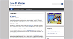 Desktop Screenshot of caveofwonder.com